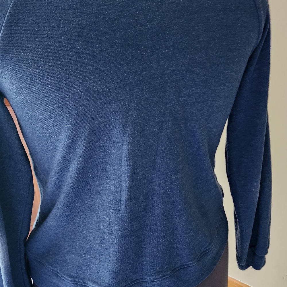 Star Wars Blue Graphic Crop Long Sleeve Sweatshirt - Picture 4 of 5